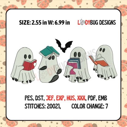 Halloween Reading Ghost