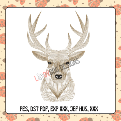 Enhance your projects with the Deer Head Machine Embroidery Design! Perfect for shirts, jackets, and home décor, this detailed design offers a sleek finish. It’s fully digitized and compatible with all major embroidery machines. Available for instant download in multiple formats, The Ladybug Designs ensures high-quality stitching for a professional look.