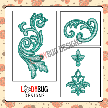 Bring floral elegance to your projects with The Ladybug Designs' Flower Machine Embroidery Design! 🌸 Perfect for adding a touch of nature to garments, home decor, or accessories, this design offers intricate details and a timeless look. Ideal for crafters and designers who want a unique, beautiful addition to their creations.