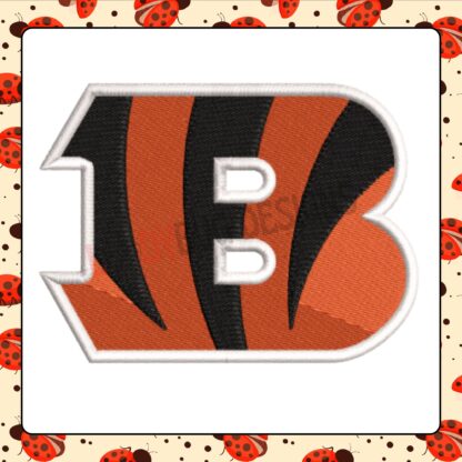 Cincinnati Bengals Hat Embroidery Design