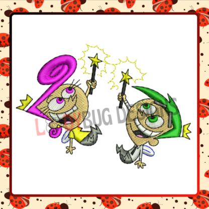 Fairly OddParents  Embroidery Design